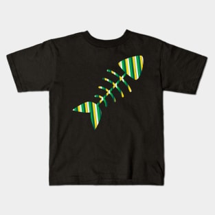 Líneas verdes Kids T-Shirt